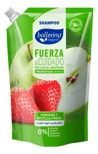 Shampoo Fuerza Y Cuidado Cabello Frágil 750ml