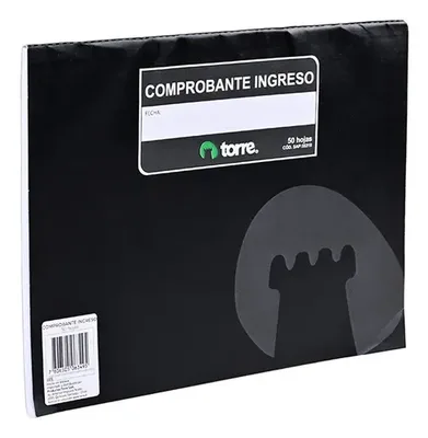 Comprobante De Ingreso 50 Hojas Oficina Talonario