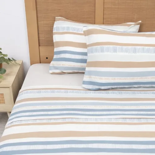Set De Sábanas Polar Estampadas King Térmicas