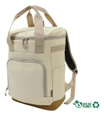 Mochila Cooler Termica Viaje Beige