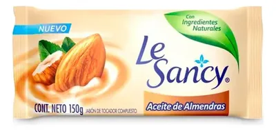 Jabón En Barra 150 Grs Aceite De Almendras Le Sancy