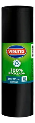 Bolsas De Basura Bio Rollo 80x110 Cm Virutex