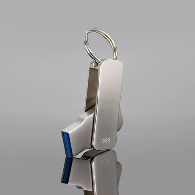 Pendrive Usb Plateado