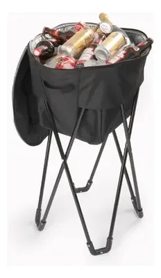 Cooler Viaje Termico Patas Negro