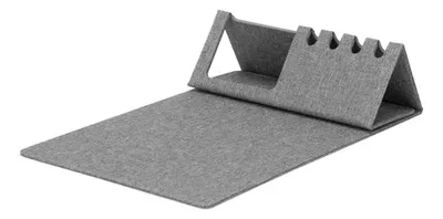 Mousepad Plegable Multifuncional Gris