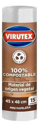 Bolsas De Basura Compostables Recicladas