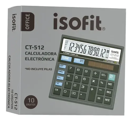 Calculadora Electrónica 10 Dígitos Isofit