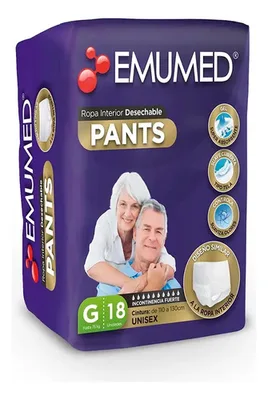 Pants Desechables Talla G Incontinencia Severa