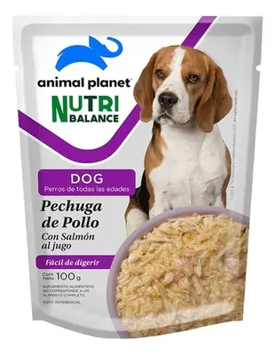 Alimento Húmedo Para Perro Pechuga Pollo Salmón