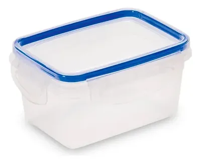 Contenedor Hermético Rectangular Plástico 500ml