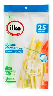 Bolsa Hermética Reutilizable Grande Almacenamiento