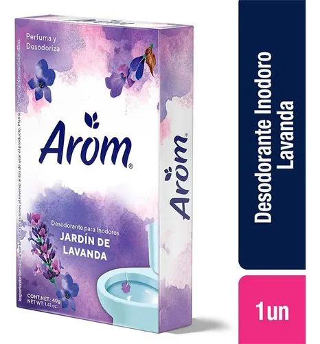 Desodorante Para Inodoro Aroma Lavanda Higienizante