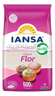 Azúcar Flor Iansa 500 Gramos