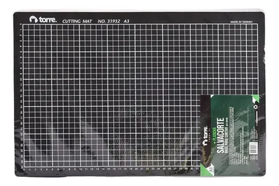 Plancha Salvacorte Negro A3 45x30cm Profesional Negro