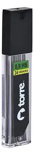 Minas Repuesto Portaminas 0.9mm Hb Torre