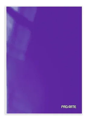 Carpeta Plastificada Con Gusano Proarte Violeta