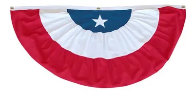 Escarapela Bandera Palermo 60x120cm Poliéster