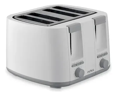 Tostador Eléctrico Quattro 4 Rebanadas 1500w Blanco