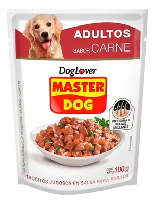 Alimento Húmedo Para Perro Master Dog Trocitos