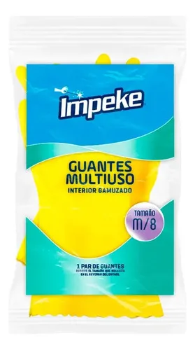 Guante Multiuso Látex Impeke Talla M