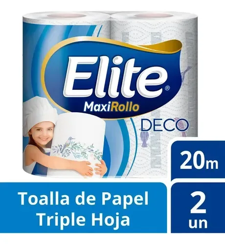 Toalla De Papel Elite Deco Absorbente Hogar