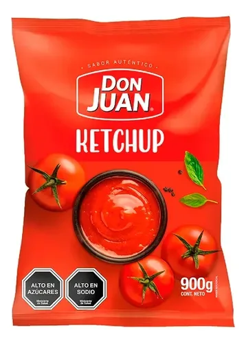 Ketchup Don Juan 900g Salsa De Tomate