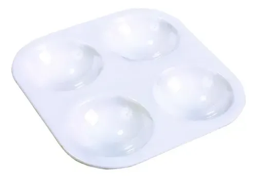 Mezclador Plástico 4 Cavidades Para Tempera