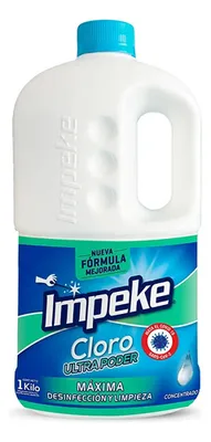 Cloro Concentrado Desinfectante 1kg Ultrapoder