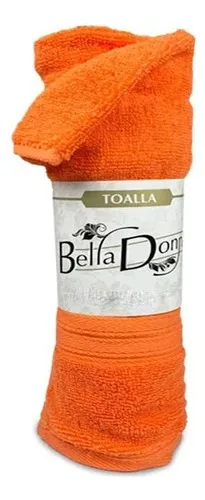 Toalla De Baño Bella Donna Algodón 70x140 Coral Claro