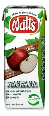 Néctar De Manzana Watts Pack 6 Unidades 200ml