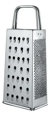 Rallador De Acero Inoxidable 4 Lados 23cm