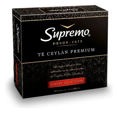 Té Ceylan Premium Caja 100 Bolsitas