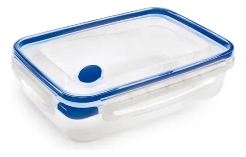 Contenedor Hermético Plástico 1.4l Con Válvula