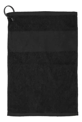 Toalla De Golf Caddy Algodón Absorción Negro