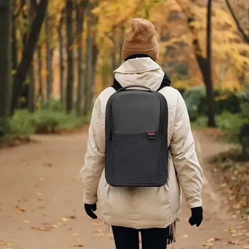 Mochila Ejecutiva Impermeable Para Laptop Negro