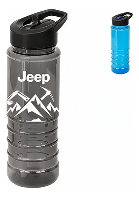 Botella Tritán Deportiva Con Sorbete 700ml Azul
