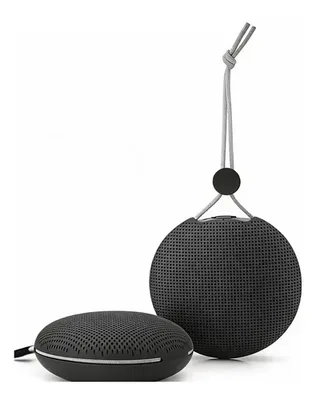 Parlante Portátil Bluetooth Circular Negro