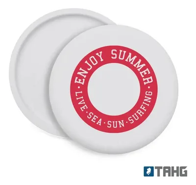 Frisbee Suave Espuma Poliuretano Deportivo Blanco