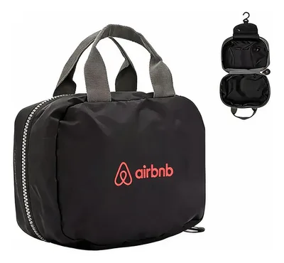 Bolso Organizador Baño Ripstop Viaje Negro