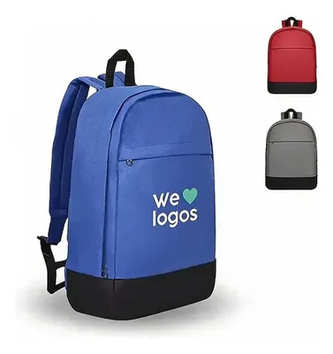 Mochila Polyester 600d Compartimientos Rojo