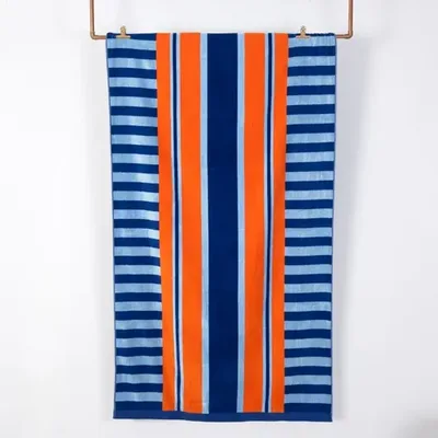 Toalla De Playa Jacquard Algodón 100x180cm