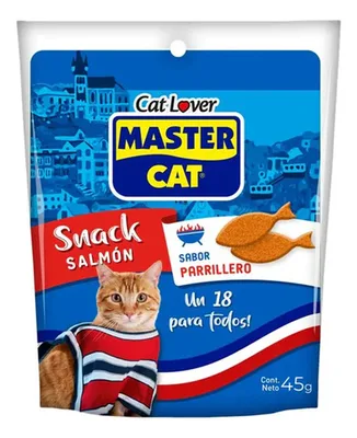 Snack Para Gatos Salmón A La Parrilla 45gr