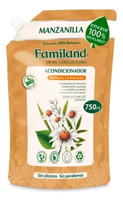 Acondicionador Manzanilla Reflejos Luminosos Cabellos Claros