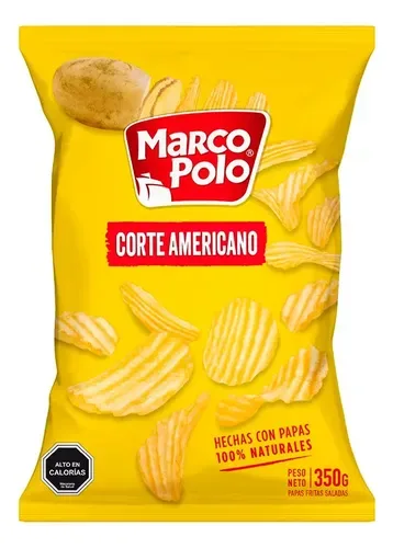 Papas Fritas Corte Americano 350g Marco Polo