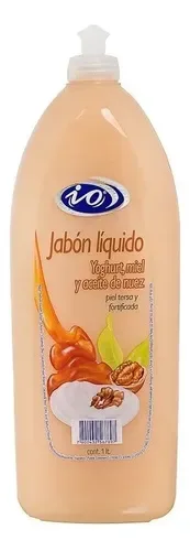 Jabón Líquido Yoghurt Miel Aceite Nuez 1l