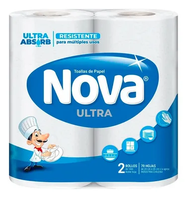 Rollo De Cocina Papel Absorbente 14 Metros
