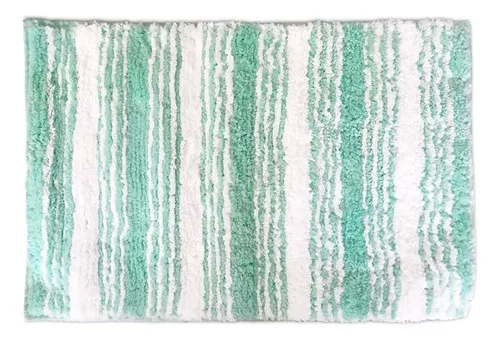 Alfombra De Baño Chenille Antideslizante 40x60cm Coral Claro