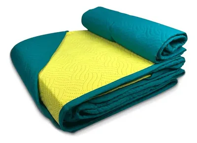 Quilt Hotpress Bicolor 2.5 Plazas Poliéster Coral Claro