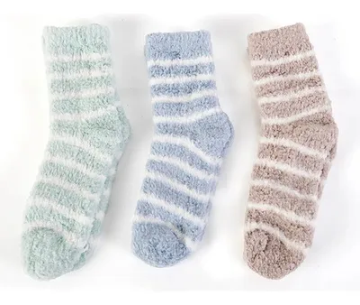 Set De Calcetines Acolchados Multicolor Para Hogar Coral Claro 2-5