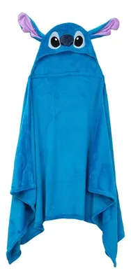 Manta Capucha Flannel 3d Poliéster Suave